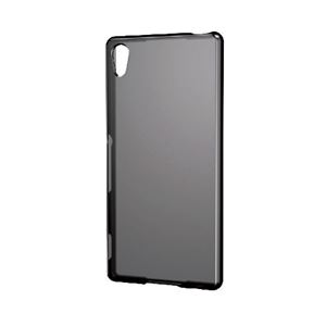 エレコム Xperia（TM） Z4用ソフトケース PM-SOZ4UCTBK