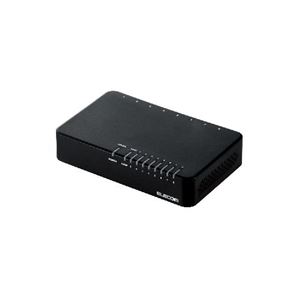 エレコム 100BASE-TX対応スイッチングハブ EHC-F08PA-JB