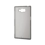 エレコム auSHV32用ソフトケース PA-SHV32UCTBK