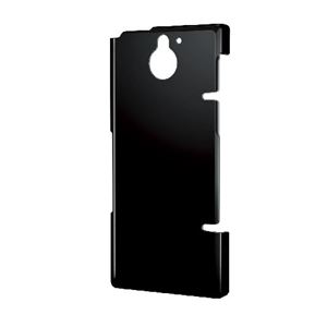 エレコム docomo F-04G用シェルカバー（ブラック） PD-F04GPVBK