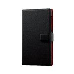 エレコム docomo SH-03G用薄型ソフトレザーカバー PD-SH03GPLFSNBK