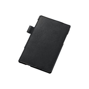 エレコム SH-05G用ソフトレザーカバー（4アングルスタンドタイプ） TBD-SH05APLF2BK