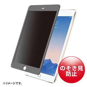 サンワサプライ 脱着式のぞき見防止フィルター（iPadAir2／Air用） CRT-PFIPABK