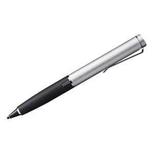 サンワサプライ 電池式極細タッチペン（シルバー） PDA-PEN39SVN