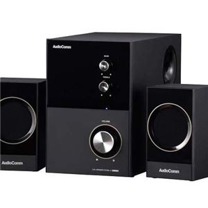 オーム電機 2.1chスピーカーシステムLX ASP-217N