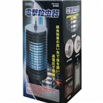 オーム電機 電撃殺虫器 ブラック 4W OBK-04S（B）