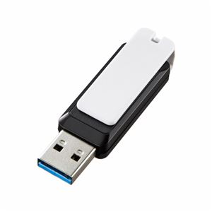 サンワサプライ USB3.0メモリ UFD-3SW64GBK