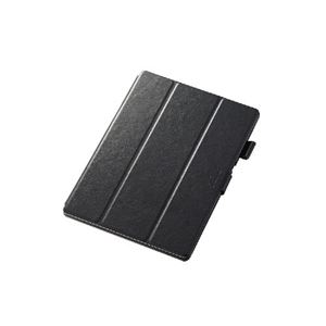 エレコム NEC LAVIE Tab E用薄型フラップカバー TB-NEE1BAWVSMBK