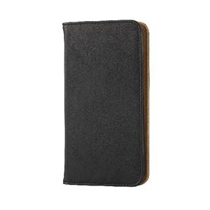 エレコム iPhone6s Plus／6 Plus用ソフトレザーカバー／360度／ブラック PM-A15LPLF360BK