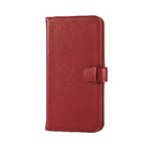 エレコム iPhone6s Plus／6 Plus用ソフトレザーカバー／スナップ／レッド PM-A15LPLFDSNRD