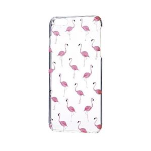 エレコム iPhone6s Plus／6 Plus用シェルカバー／アップルテクスチャー／フラミンゴ PM-A15LPVAT04
