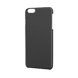 エレコム iPhone6s Plus／6 Plus用シェルカバー／ラバーコート／ラバーブラック PM-A15LPVRBK