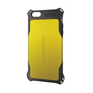 エレコム iPhone6s Plus／6 Plus用ZEROSHOCKケース／イエロー PM-A15LZEROYL