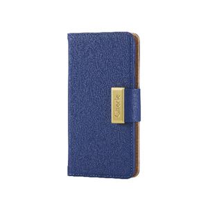 エレコム iPhone6s／6用ソフトレザーカバー／スナップ／ネイビー PM-A15PLFBBU