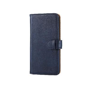エレコム iPhone6s／6用ソフトレザーカバー／スナップ／ネイビー PM-A15PLFDSNBU