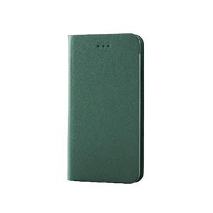 エレコム iPhone6s／6用本革（スプリット）カバー／グリーン PM-A15PLFHGN