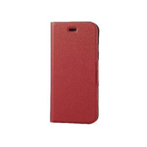 エレコム iPhone6s／6用ソフトレザーカバー／薄型／レッド PM-A15PLFUMRD