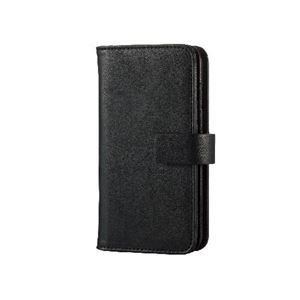 エレコム iPhone6s／6用ソフトレザー／カード収納／ブラック PM-A15PLFWBK