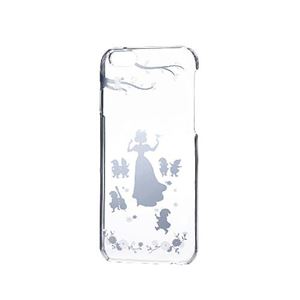 エレコム iPhone6s／6用シェルカバー／アップルテクスチャー／プリンセス（シルバー） PM-A15PVAT04
