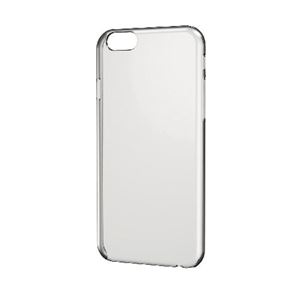 エレコム iPhone6s／6用フレックスシェルカバー／ブラック PM-A15TRBK