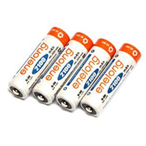 （まとめ）日本トラストテクノロジー enelong 2100mAh 単3形 4本パック EL21D3P4【×5セット】