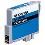 （まとめ）アッシー プリンター互換インク エプソン用 シアン AS-ICC32【×5セット】