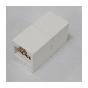 （まとめ）MCO CAT.6a対応 LAN中継アダプタ CAT-866A【×5セット】