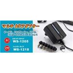 （まとめ）日本トラストテクノロジー マルチACアダプター6W WS-1205【×2セット】