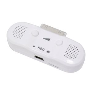 （まとめ）ITPROTECH iPod用コンパクトスピーカー ホワイト IPA-SCR-W【×2セット】