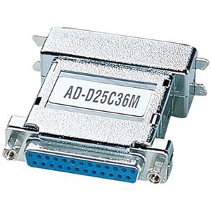 （まとめ）サンワサプライ プリンタアダプタ AD-D25C36M【×3セット】