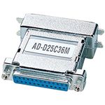 （まとめ）サンワサプライ プリンタアダプタ AD-D25C36M【×3セット】
