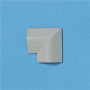 （まとめ）サンワサプライ ケーブルカバー（L型、グレー） CA-R30GYL【×10セット】