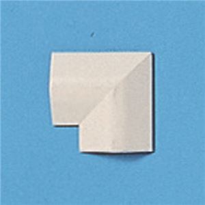 （まとめ）サンワサプライ ケーブルカバー（L型、アイボリー） CA-R30L【×10セット】
