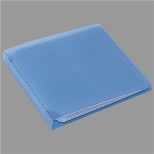 （まとめ）サンワサプライ ファイル型CDケース（ブルー） FCD-1211BL【×20セット】