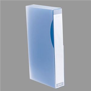 （まとめ）サンワサプライ CD・DVDファイル（ブルー） FCD-4802BL【×5セット】