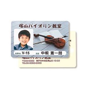（まとめ）サンワサプライ インクジェット用IDカード（穴なし） JP-ID03【×5セット】