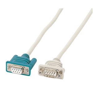 （まとめ）サンワサプライ RS-232C延長ケーブル（2m） KR-9EN2【×3セット】