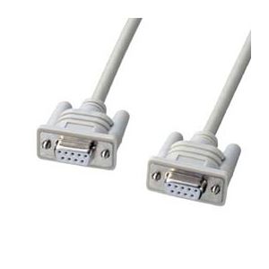 （まとめ）サンワサプライ エコRS-232Cケーブル（2m） KR-ECLK2【×3セット】
