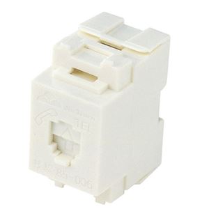 （まとめ）サンワサプライ JIS対応電話用モジュール LA-FP-MJ4【×5セット】