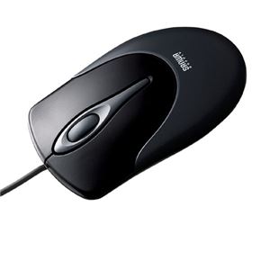 （まとめ）サンワサプライ オプティカルスクロールマウス（ダークグレー） MA-93HPDY【×5セット】