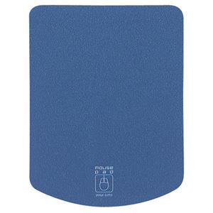 （まとめ）サンワサプライ マウスパッド（ダークブルー） MPD-T1DBL【×20セット】