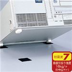 （まとめ）サンワサプライ 耐震CPUガード QL-01K【×5セット】