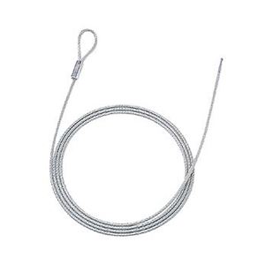 （まとめ）サンワサプライ eセキュリティ（ワイヤー、3.0m・6.0mm） SLE-9W-3【×5セット】