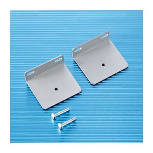 （まとめ）サンワサプライ コンセントバー用ラック取付金具 TAP-MRSET【×3セット】