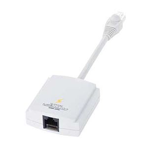 （まとめ）サンワサプライ RJ45用ノイズフィルター TEL-RJ45NF【×2セット】