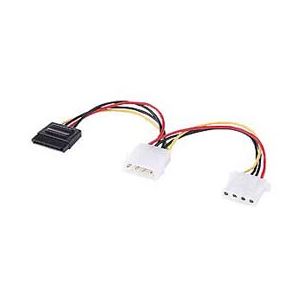 （まとめ）サンワサプライ シリアルATA電源ケーブル TK-PWSATA2【×10セット】