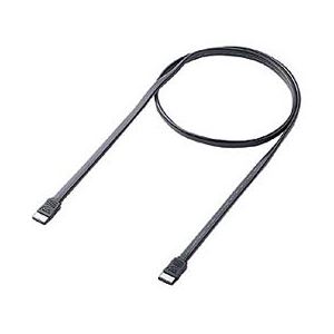 （まとめ）サンワサプライ シリアルATA2ケーブル（1m） TK-SATA2-1【×2セット】