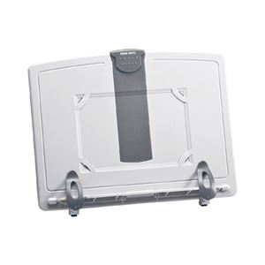 （まとめ）サンワサプライ ブックスタンドデータホルダー（エルゴノミクス） DH-317W【×3セット】