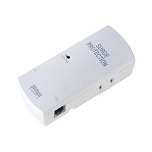 （まとめ）サンワサプライ 高性能雷ガード TAP-SPTEL2N【×2セット】