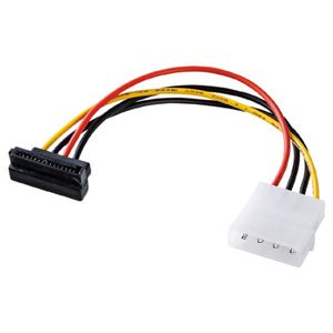 （まとめ）サンワサプライ シリアルATA用電源変換ケーブル下L型コネクタ TK-PWSATA5SL【×10セット】